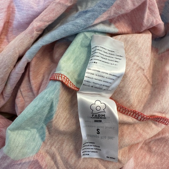 NWT FARM Rio Summer Garden Ombre Mini Dress - Picture 8 of 9